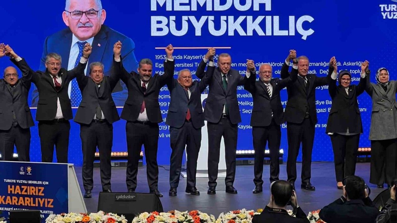 Kayseri Büyükşehir Belediye Başkan Adayı Memduh Büyükkılıç oldu