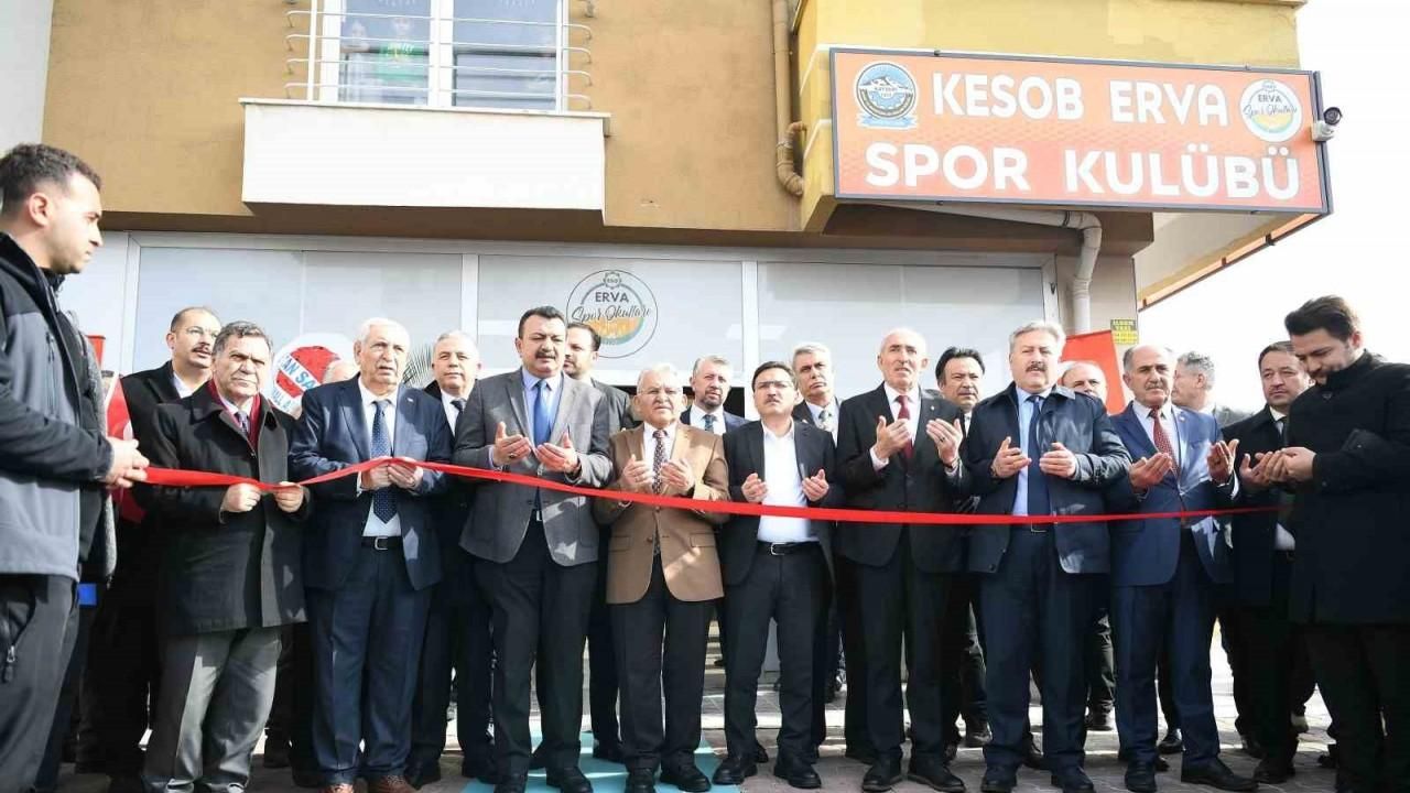 KESOB ERVA Spor Kulübü açıldı