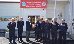 Başkan Özkan Altun’dan İtfaiyecilere Teşekkür