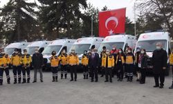 Ambulans filosuna 10 araç daha katıldı