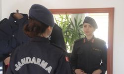Kayseri’nin ilk kadın ilçe jandarma komutanı işini "Aşkla" yapıyor