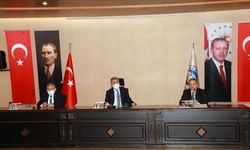 Talas’ta madencilerle toplantı