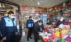 Zabıta ekipleri Hacılar’da fırın ve bakkallarda denetim yaptı