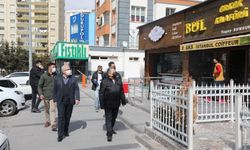 Başkan Yalçın ve Kaymakam Sönmez'den korona virüs denetimi