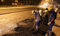 Büyükşehir ve KASKİ’den gece mesaisi
