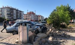Kazada yıkılan duvarın altında kalan 8 yaşındaki çocuk yaralandı