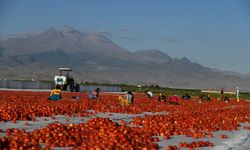 Erciyes’in etekleri kırmızıya boyandı