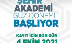 Şehir Akademi güz dönemi başlıyor