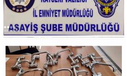 Cami musluklarını çalan şahıslar yakalandı