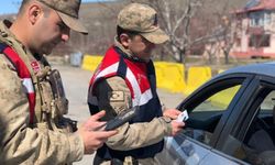 Jandarma, Türkiye Huzur Güven Uygulaması’nda 6 bin 693 şahıs sorguladı
