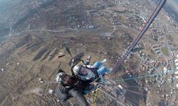 Engelli vatandaşlar Kayseri’yi havadan izledi
