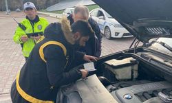 "Kuş" grubu araç ve motosikletler denetlendi