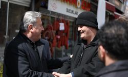 Başkan Palancıoğlu, esnafı ziyaret etti
