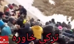 Video çekerek kaçak giriş yaptılar