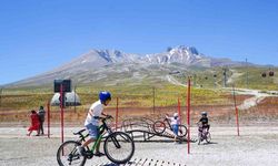 Erciyes’te bisiklet ve aktivite parkı sezonu açıldı