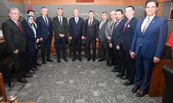 Kayseri OSB yönetimi, Mustafa Elitaş, İsmail Özdemir ve Kayseri milletvekillerini Ankara’da ziyaret etti