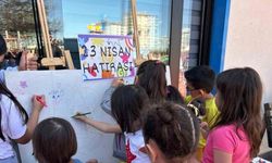 Büyükşehir Belediyesi Fuat Attaroğlu Çocuk Kütüphanesi'nde 23 Nisan Coşkusu