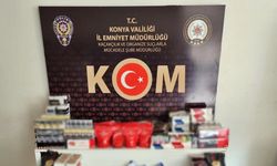 Konya'da Kaçakçılık ve Tefecilik Operasyonu: 1.8 Milyon Liralık Kaçak Ürüne El Konuldu