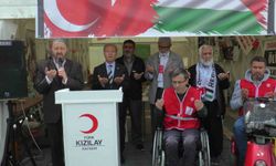 Engelli Vatandaşlar Filistin'e Destek İçin Bir Araya Geldi