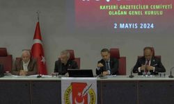 Kayseri Gazeteciler Cemiyeti'nde Yeniden Başkanlık