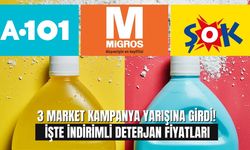 Çamaşır Deterjanı ve Bulaşık Deterjanında ŞOK A101 Migros'tan Ortak İndirim Geldi! Gidenlere Stok Yaptıracak Fiyatlar Va