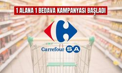 CarrefourSA'dan 1 Alana 1 Bedava Kampanya Bombası! Tam 2255 Üründe 1 Tane Bedava