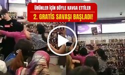 Gratis İndirimi Patlattı, Kadınlar Kavgaya Tutuştu! İşte O Anlar