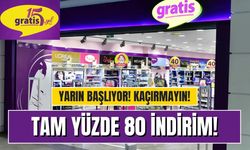 Gratis Kampanyasında İndirim Bu Sefer TAM %80! Kaçıranlar Dikkat Yarın İzdiham Yaşanacak!