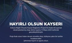 Ankara-Niğde Otoyolu Kayseri bağlantısı için ilk ihale yapıldı