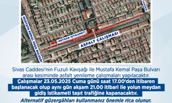 Büyükşehir’den sürücülere asfalt yenileme uyarısı