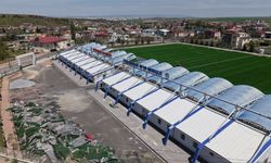 Başakpınar Spor Merkezi’nin Çimleri ve Kulübeleri Yenileniyor