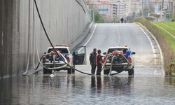 Kayseri’de Sağanak Hayatı Felç Etti