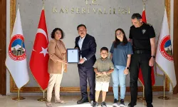 Kayserili Şehit Polis Memuru İbrahim Birol’un Şehadet Belgesi Ailesine Teslim Edildi