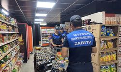 Kayseri Büyükşehir Zabıta’dan Marketlere Sıkı Denetim