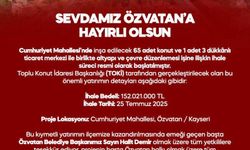 MHP’li Ersoy’dan Özvatan’a Konut ve Ticaret Merkezi Müjdesi