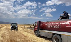 Tomarza’da 2 Günde 4 Yangın: 167 Dönüm Ekili Arazi Kül Oldu