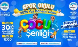 2025 Spor Okulları Yaz Dönemi Çocuk Şenliği düzenlenecek