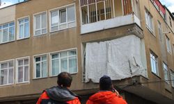 3 katlı bina yıkılma tehlikesi nedeniyle boşaltıldı