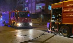 Kayseri’de bodrum katında yangın: 4 çocuk dumandan etkilendi