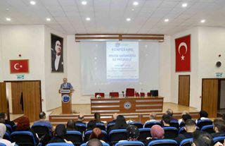 ERÜ’de ‘madde bağımlılığı ile mücadele’ anlatıldı