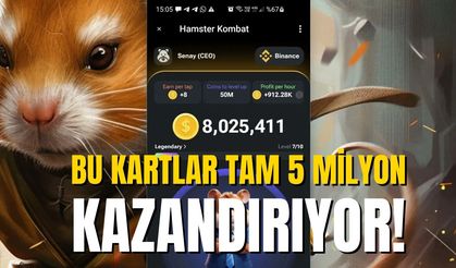 5 Milyon Kazanma Fırsatı! 1 Temmuz Hamster Kombat Kombo Kartları Bu 3’ünü Giren Kazanacak