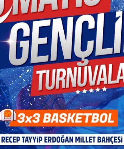 Kayseri'de 19 Mayıs Gençlik Turnuvası 3x3 Basketbol Etkinliği Heyecanla Bekleniyor