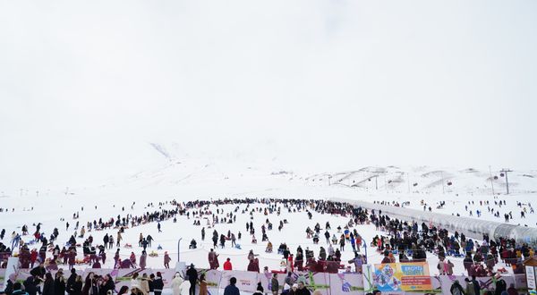 Tatilin ilk haftasında 250 bin turist Erciyes'e geldi
