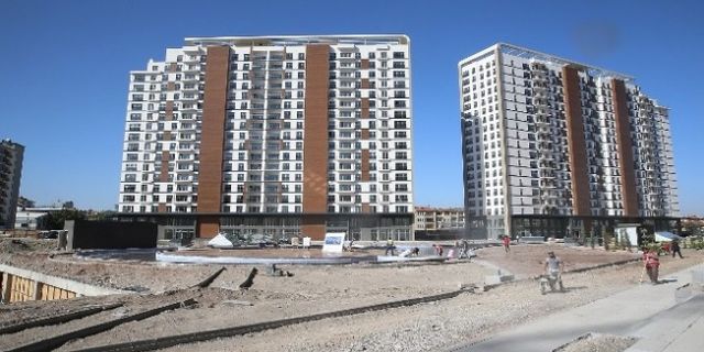 Sahabiye Kentsel Dönüşüm Projesi'nde 7 bloktan oluşan 622 daire ve 55 işyerinin yapımı tamamlandı