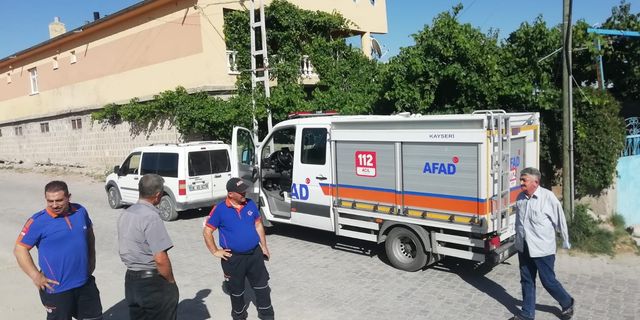 Kayseri'deki depremin ardından ekiplerin çalışması sürüyor
