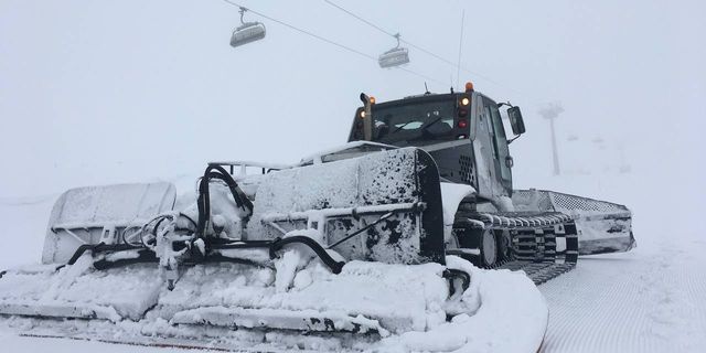 Erciyes’te kar kalınlığı 50 santimi buldu