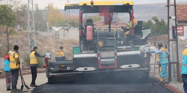 Kocasinan Belediyesi’nden asfalt rekoru