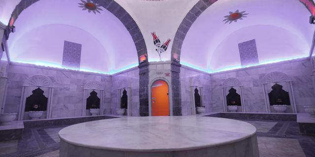 Talas Belediyesi tarihi Ali Saip Paşa hamamı açıldı