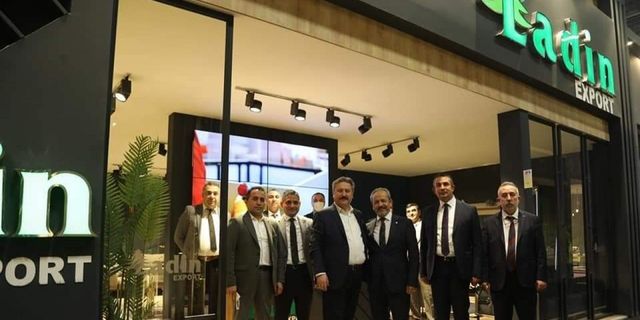 Başkan Palancıoğlu, İstanbul Mobilya Fuarı’nı ziyaret etti