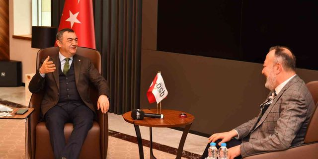 KAYSO Başkanı Büyüksimitci’den, Kayseri OSB Başkanı İmamoğlu’na ziyaret